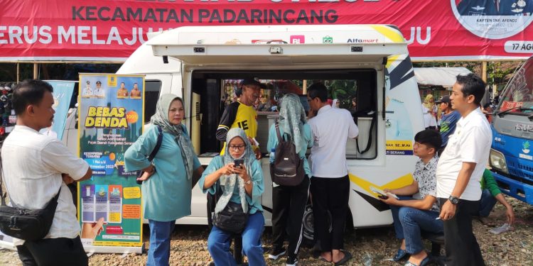Genjot Capaian Pajak PBB, Bapenda Kabupaten Serang Buka Layanan Mobil Keliling