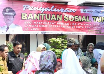 3.250 Warga Kota Tangerang Dapat BST Rp 600 Ribu dari Dinsos