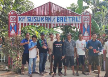 Desa Cibodas Siapkan Taman Bermain Anak untuk LKBA Kabupaten Serang 2023