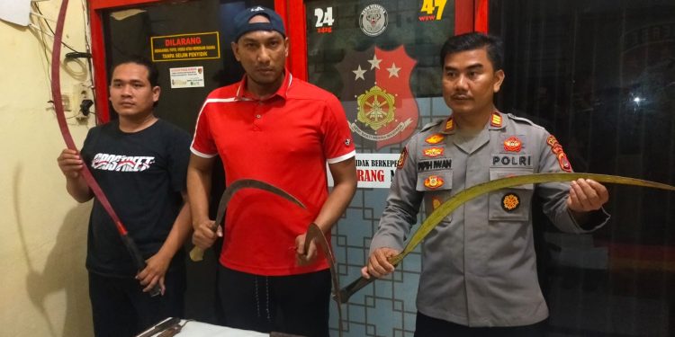 12 Remaja Pelaku Vandalisme dan Pembawa Sajam di Lebak Diamankan