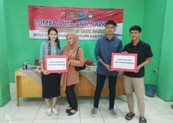 Muda-Mudi Desa Talagasari Tangerang Ikut Pemilihan Duta Anti Narkoba