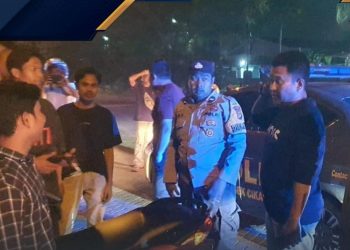 Polres Serang Gelar Patroli Skala Besar Bersama TNI AD di Modern Cikande
