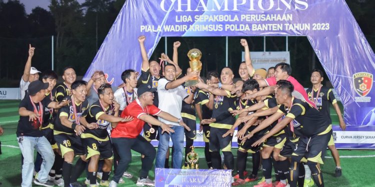 PT CPM Juara Piala Wadir Krimsus Polda Banten