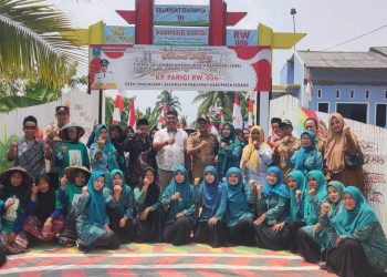 Keren, Desa Tanjungsari Sulap Bekas TPS Liar jadi Lahan Pertanian di LKBA Kabupaten Serang 2023