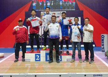 Emas Kedua Kontingen Banten dari Cabor Angkat Besi