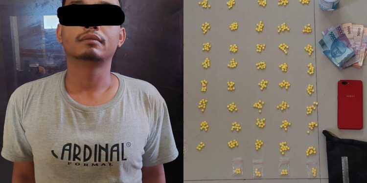 Edarkan 845 Butir Heximer Tanpa Izin, Polres Lebak Amankan Warga Aceh