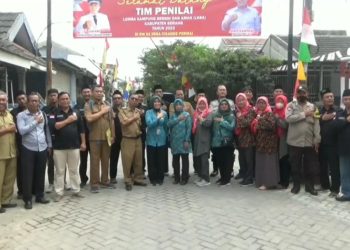 Desa Cikande Permai Tata Dua RW untuk Ikut LKBA 2023, Buat Tim Juri Kagum
