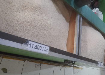 Harga Beras di Pasar Gudang Tigaraksa Belum Beranjak Turun, Masih Tinggi