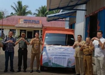 Bulog Lebak-Pandeglang Salurkan Bantuan Pangan Beras