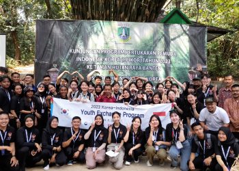 25 Pemuda Korea Kunjungi Tahura Carita