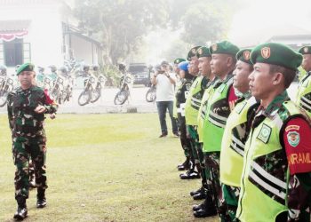 Amankan KTT ASEAN 2023, Dandim Pandeglang Cek Kesiapan Pasukan