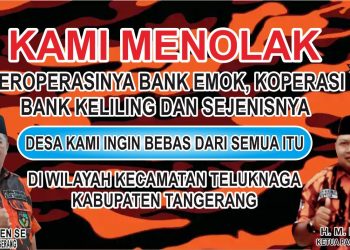 Pemuda Pancasila Minta Pemkab Tangerang Tindak Tegas Rentenir