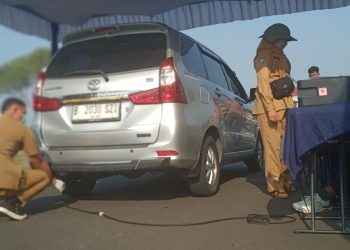 Target Uji Emisi di Kota Tangerang 700 Kendaraan Setiap Hari