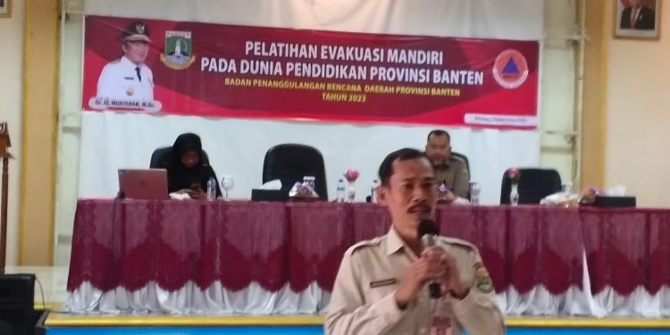 BPBD Banten Minta Guru Kenali Potensi Bencana di Sekolah