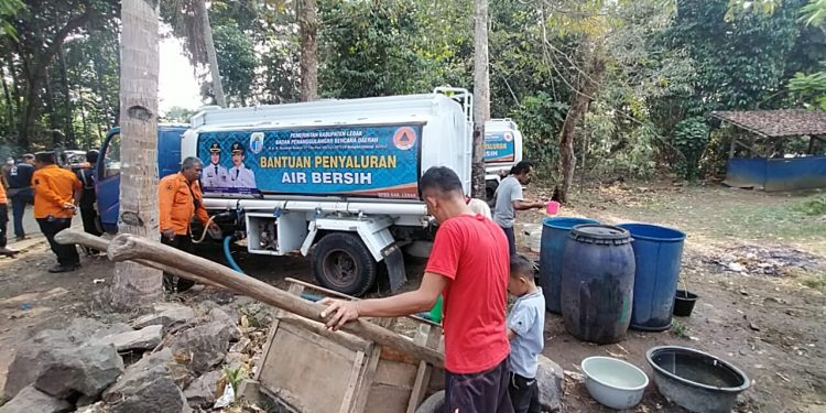 Semakin Parah, Kekeringan di Lebak Melanda 20 Kecamatan