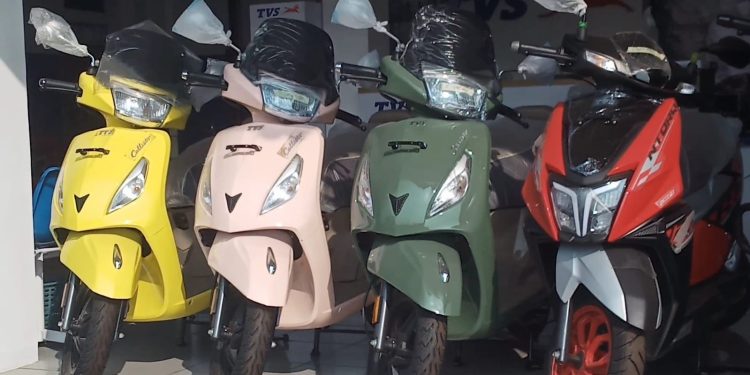 TVS Callisto, Skuter Matic India Yang Disukai Kaum Hawa Pandeglang