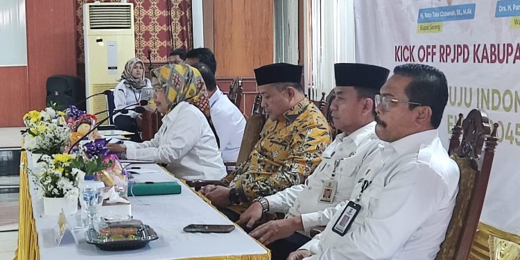 Pemkab Serang Mulai Bahas RPJPD Kabupaten Serang 2025-2045