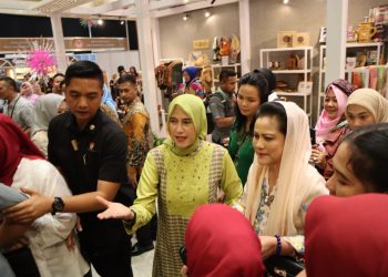 Kunjungi Stand Cilegon di Pameran Kriyanusa 2023, Ibu Negara Iriana Joko Widodo Beli 3 Produk Unggulan Batu Druzy