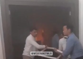 Breaking News! Gedung DPRD Banten Kebakaran, Ruang Fraksi Hangus