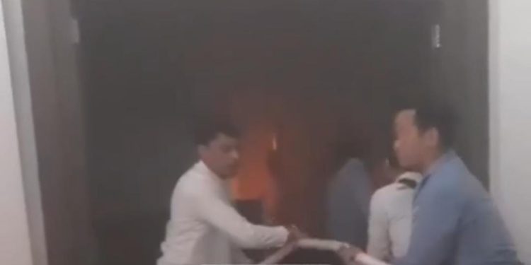Breaking News! Gedung DPRD Banten Kebakaran, Ruang Fraksi Hangus