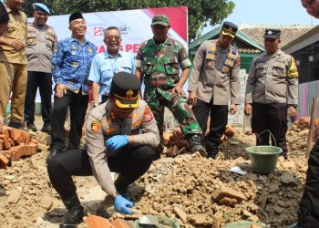 Polres Serang Bedah Rumah Warga Kurang Mampu di Kragilan