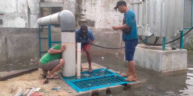 Hujan Perdana, Jalur Cimone Tergenang