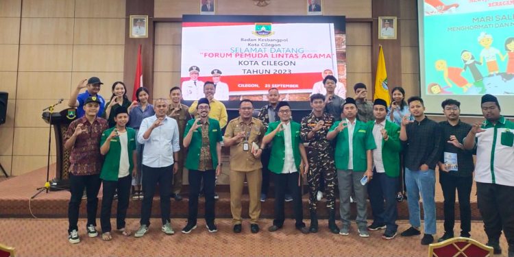 Jaga Kondusifitas, Kesbangpol Kumpulkan Pemuda Lintas Agama Cilegon