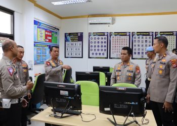 Cek Pelayanan Polres Serang, Ini Evaluasi Kapolda Banten