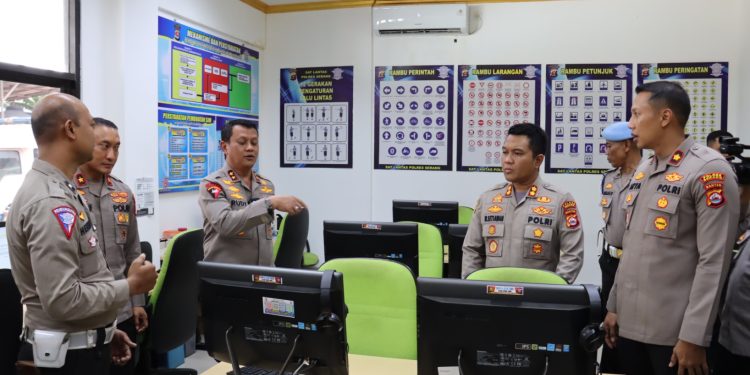 Cek Pelayanan Polres Serang, Ini Evaluasi Kapolda Banten