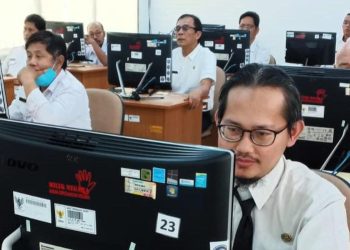 136 ASN Pemkab Tangerang Ikuti Ujian Dinas dan UPKP Berbasis CAT