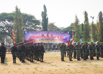 HUT ke-78 TNI, TNI di Lebak Harus Mampu Jaga Stabilitas Pemilu 2024