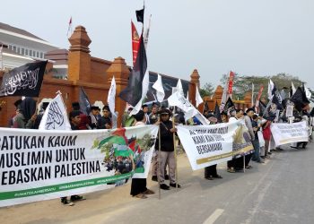 Aliansi Muslim di Banten Minta Tentara Dikirim ke Palestina&nbsp;