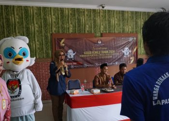 KPU Beri Pemahaman Pemilu ke Warga Binaan Lapas Kelas IIA Cilegon