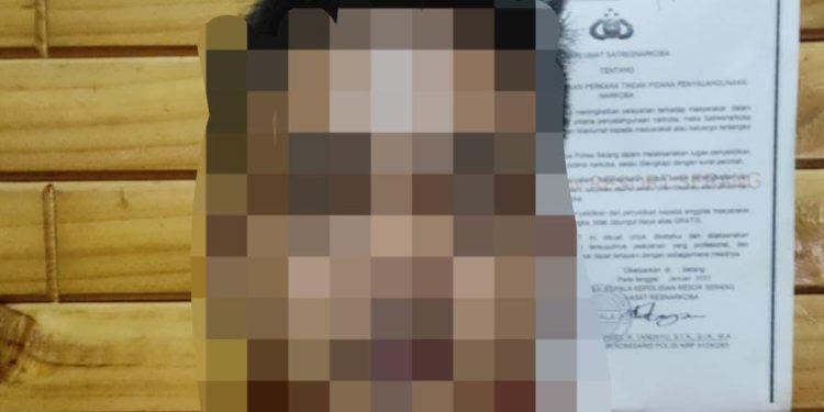 Polres Serang Sergap 2 Pengedar Shabu di Drangong Taktakan