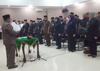 Pemkab Pandeglang Rotasi 45 Pejabat Eselon III, Tiga Pejabat Tak Ikut Pelantikan