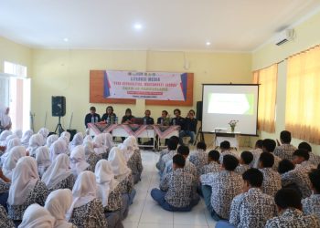 Ratusan Siswa di Pandeglang Ikuti Program Literasi Media