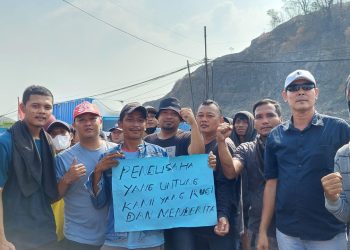 Dinilai Cemari Lingkungan, Ribuan Warga Bojonegara Minta PT Berkat Sentra Alam Ditutup
