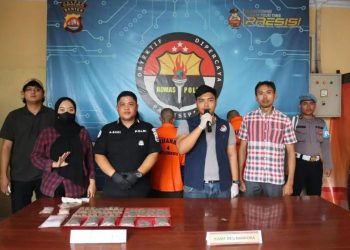 Edarkan Ganja, Dua Sekawan Digerebek Polisi di Kompleks Taman Puri Indah Kota Serang