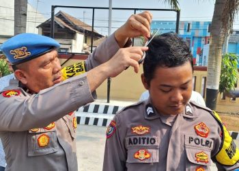 Propam Polres Serang Tindak Enam Anggota Polsek