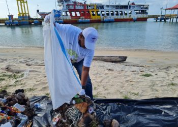 ASDP Reduksi 2,09 Ton Emisi Karbon Dengan Tangani 560 Kg Sampah Botol Plastik