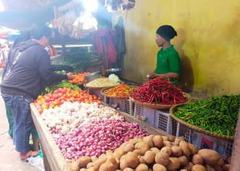 Harga Cabai Merah Rp 90 Ribu di Pasar Rangkasbitung