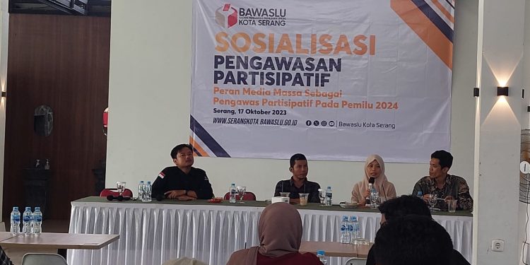 Bawaslu Kota Serang Sebut Media Berperan Penting Mengawasi Pemilu 2024