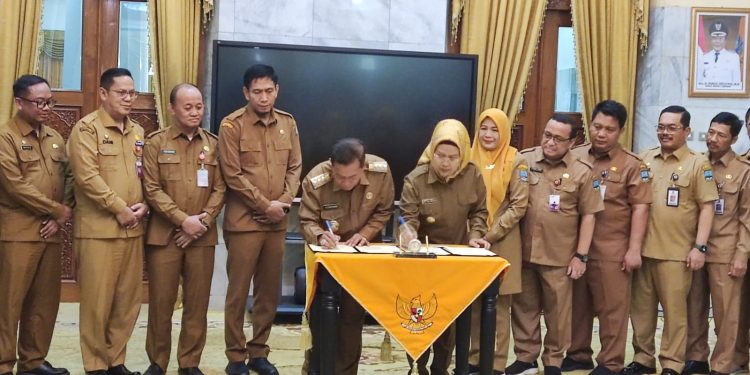 Jamin Pemerataan di Wilayah Perbatasan, Pemkab Serang dan Pemkot Serang Kerja Sama