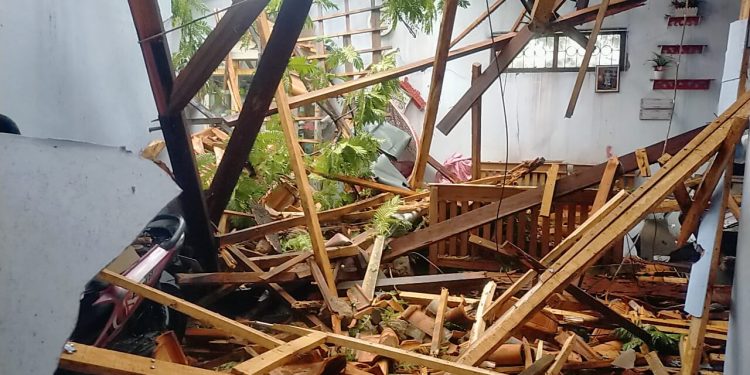Ini 16 Lokasi yang Terdampak Angin Puting Beliung di Pandeglang