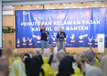 Kanwil DJP Banten Gelar Penutupan Acara Relawan Pajak Tahun 2023