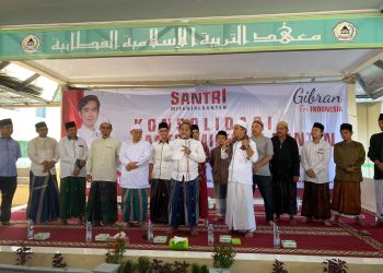 Santri Milenial Banten Deklarasikan Gibran for Indonesia