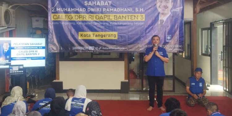 Dwiki Ramadhani Perkuat Jaringan Relawan