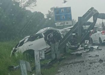 Anggota DPRD Kabupaten Serang dari Partai Berkarya Tri Busyaeri Fajrillah Kecelakaan di Tol