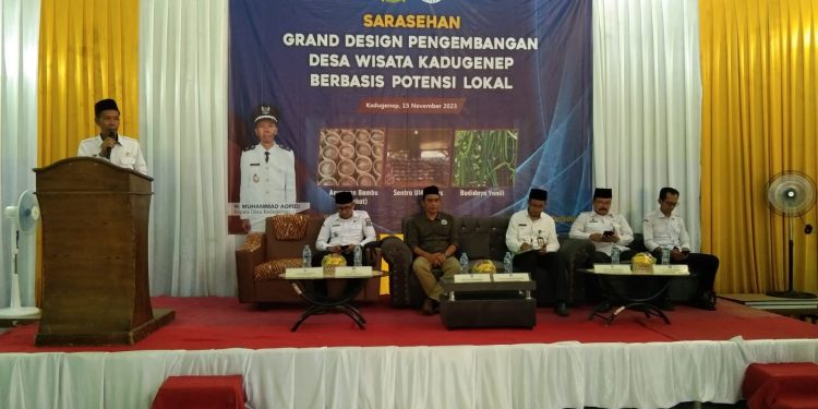 Kembangkan Desa Wisata, Kadugenep Susun Grand Design Berbasis Pontensi Lokal