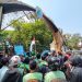 Ratusan Ojol Demo Protes Kebijakan e-Parkir di Pasar Rangkasbitung